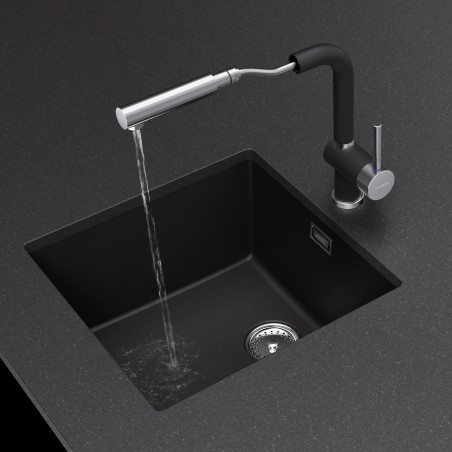 Kuchyňská baterie Schock Piega.120 Carbonium