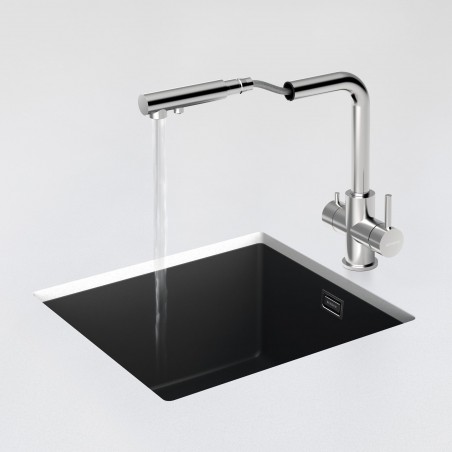 Kuchyňská baterie Schock Vitus.120 Nerez