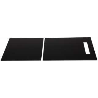 Set skleněných krájecích desek Schock 629064 + 629075, černé