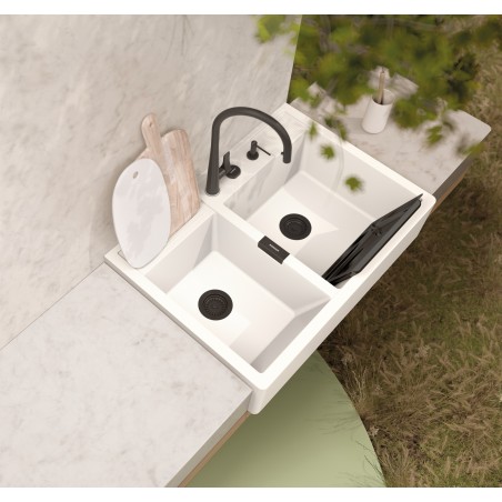 Kuchyňský dřez Schock Kallio M-175 Dusk, horní montáž