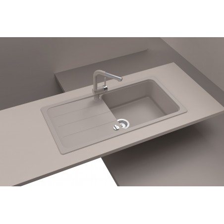 Kuchyňský dřez Schock Formhaus D-100L Asphalt, spodní montáž