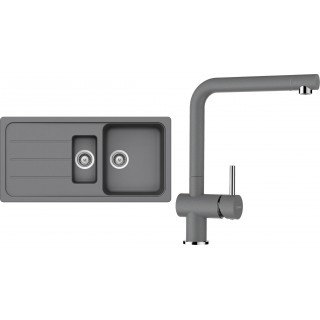 Set Schock S26-3 (dřez Formhaus D-150L Croma + baterie Epos Croma)