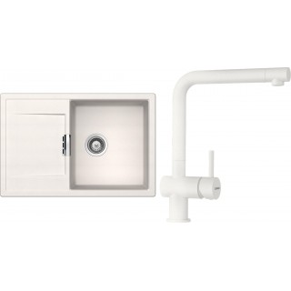 Set Schock S7-1 (dřez Mono D-100 Polaris + baterie Epos Polaris)