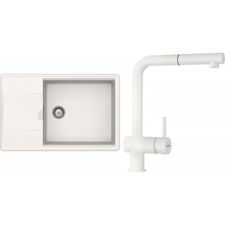 Set Schock S14-2 (dřez Tia D-100LS Polaris + baterie Epos.120 Polaris)