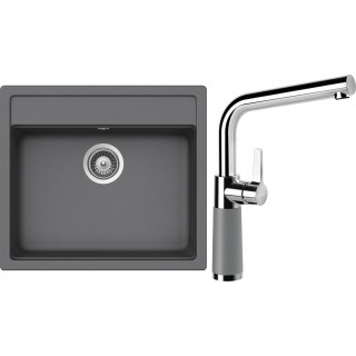 Set Schock S21-8 (dřez Nemo N-100 Croma + baterie SC-540 Croma)