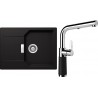 Set Schock S16-9 (dřez Manhattan D-100S Nero + baterie SC-540.120 Nero)