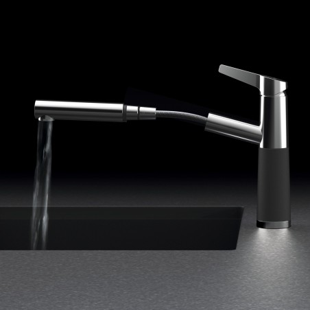 Kuchyňská baterie Schock SC-510.120 NT Asphalt, beztlaková