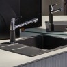 Kuchyňská baterie Schock SC-510.120 NT Nero, beztlaková