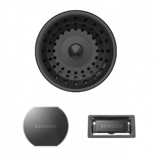 Části dřezu v provedení Gunmetal, Schock 400051GUM