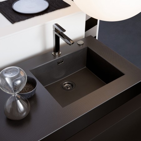 Části dřezu v provedení Gunmetal, Schock 400053GUM Části dřezu v provedení Gunmetal, Schock 400053GUM