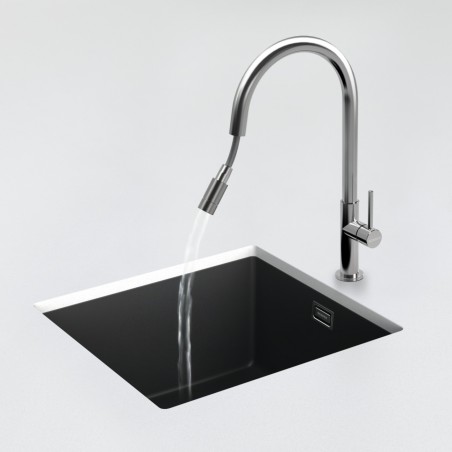 Kuchyňská baterie Schock Talia.120 Nerez