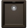 Kuchyňský dřez Schock Greenwich N-100S Bronze, montáž do roviny