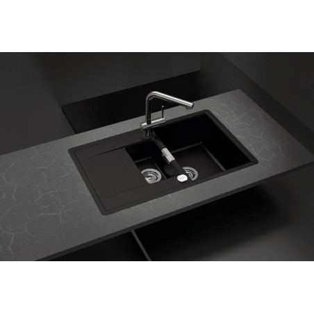 Kuchyňský dřez Schock Mono D-150 Magma, montáž do roviny