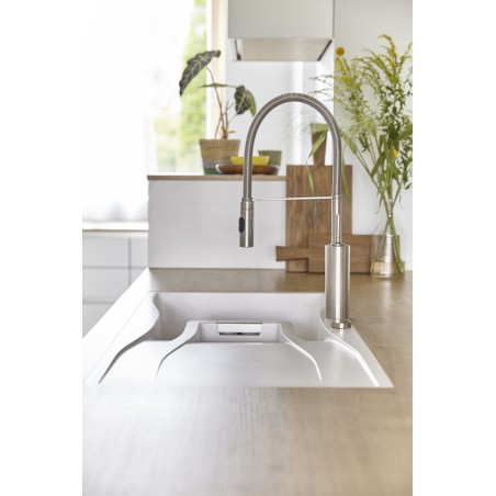 Kuchyňský dřez Schock Waterfall D-150 Berry, horní montáž