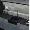 Kuchyňský dřez Schock Kallio M-100 Ivy, horní montáž