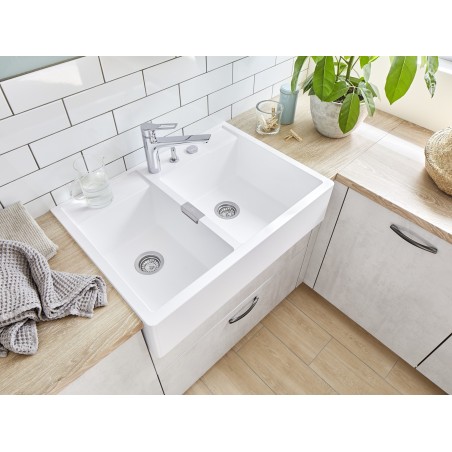 Kuchyňský dřez Schock Kallio M-175 Ivy, horní montáž