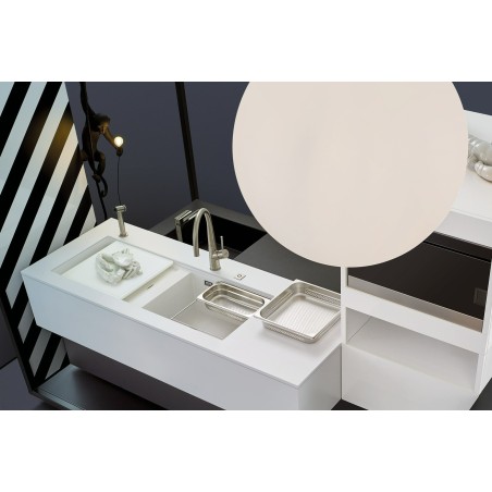 Kuchyňský dřez Schock Prepstation D-150 Ivy, horní montáž