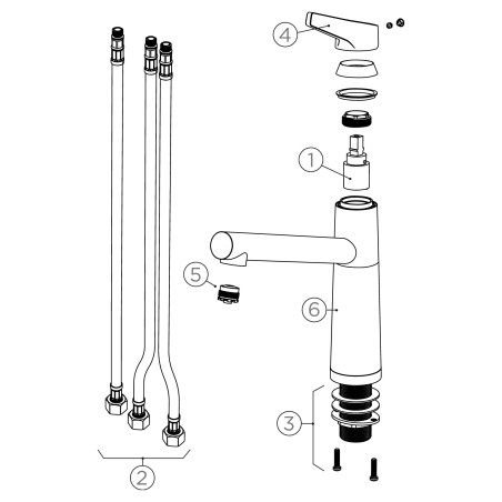 Kuchyňská baterie Schock SC-510 NT Berry, beztlaková