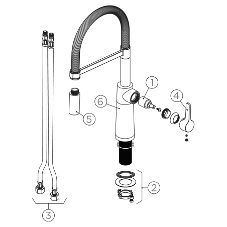 Kuchyňská baterie Schock SC-550 Berry