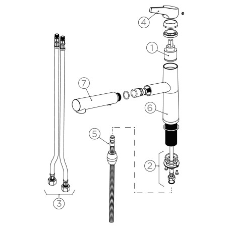 Kuchyňská baterie Schock SC-510.120 Ivy