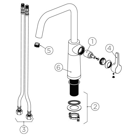 Kuchyňská baterie Schock SC-530 Ivy