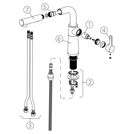 Kuchyňská baterie Schock SC-540.120 Ivy