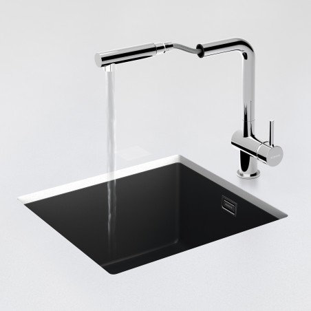 Kuchyňská baterie Schock Epos.120 Nerezový vzhled