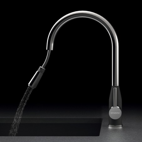 Kuchyňská baterie Schock Kavus.120 Gunmetal brushed
