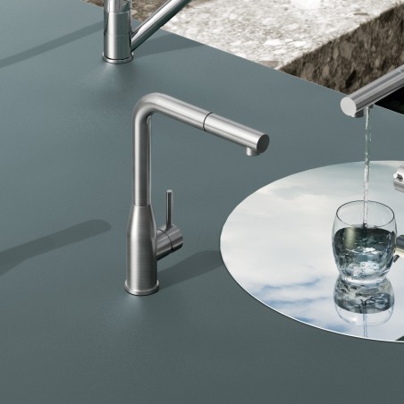 Kuchyňská baterie Schock Keto.120 Gunmetal brushed