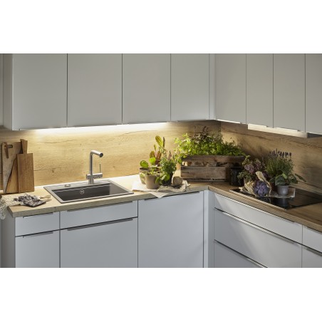 Kuchyňská baterie Schock Laios Gunmetal brushed