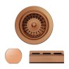 Části dřezu v provedení Copper brushed, Schock 400077COB Části dřezu v provedení Copper brushed, Schock 400077COB
