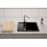 Části dřezu v provedení Gunmetal brushed, Schock 400055GUB Části dřezu v provedení Gunmetal brushed, Schock 400055GUB