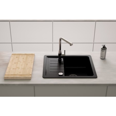 Části dřezu v provedení Gunmetal brushed, Schock 400069GUB Části dřezu v provedení Gunmetal brushed, Schock 400069GUB