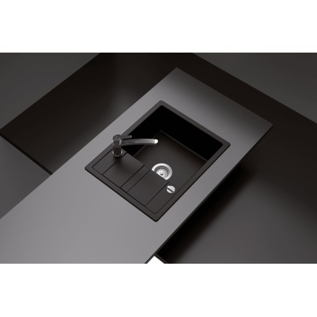 Kuchyňský dřez Schock Manhattan D-100 Nero, horní montáž