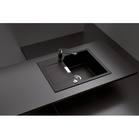 Kuchyňský dřez Schock Manhattan D-100S Asphalt, spodní montáž