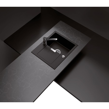 Kuchyňský dřez Schock Manhattan D-100XS Asphalt, spodní montáž