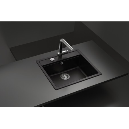 Kuchyňský dřez Schock Mono N-100 Magma, montáž do roviny