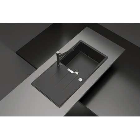 Kuchyňský dřez Schock Tia D-100L Magma, spodní montáž