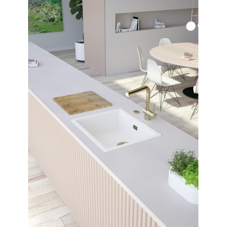 Kuchyňský dřez Schock Kiruna N-100L Dusk, horní montáž