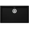Kuchyňský dřez Schock Kiruna N-100XL Night, montáž do roviny