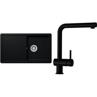 Set Schock S2-1 (dřez Toledo D-100 Puro + baterie Epos Puro)