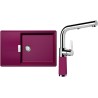 Set Schock S14-7 (dřez Tia D-100LS Berry + baterie SC-540.120 Berry)