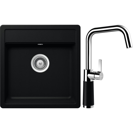 Set Schock S10-8 (dřez Mono N-100S Puro + baterie SC-530 Puro)