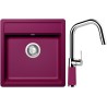 Set Schock S10-9 (dřez Mono N-100S Berry + baterie SC-530.120 Berry)