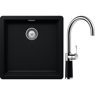 Set Schock S11-6 (dřez Greenwich N-100 Puro + baterie SC-520 Puro)