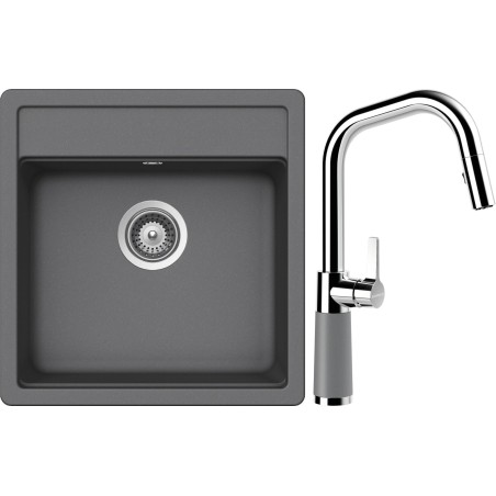 Set Schock S23-11 (dřez Nemo N-100S Croma + baterie SC-530.120 Croma)