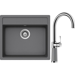 Set Schock S24-8 (dřez Nemo N-100 Croma + baterie SC-520 Croma)