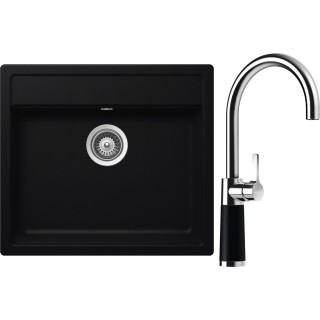 Set Schock S9-6 (dřez Mono N-100 Puro + baterie SC-520 Puro)