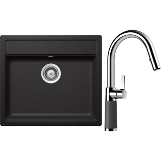 Set Schock S9-7 (dřez Mono N-100 Stone + baterie SC-520.120 Stone)