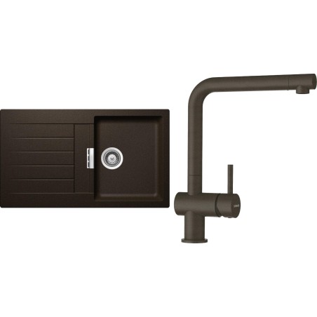 Set Schock S1-1 (dřez Signus D-100 Bronze + baterie Epos Bronze)